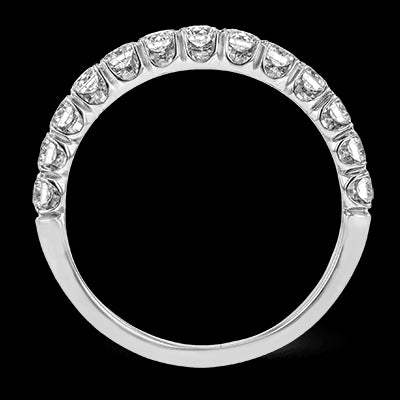 Anniversary Ring in 18k Gold with Diamonds