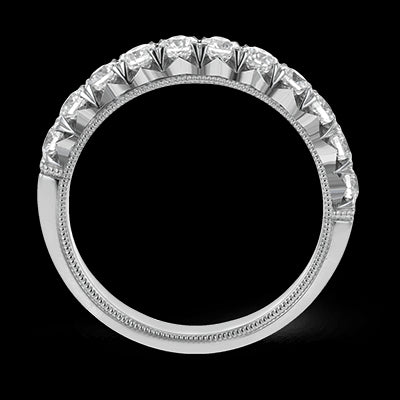 Anniversary Ring in 18k Gold with Diamonds