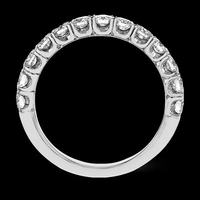 Anniversary Ring in 18k Gold with Diamonds