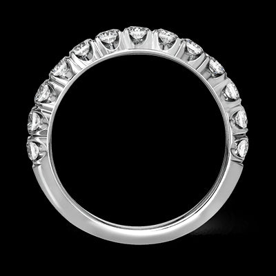 Anniversary Ring in 18k Gold with Diamonds