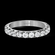 Anniversary Ring in 18k Gold with Diamonds