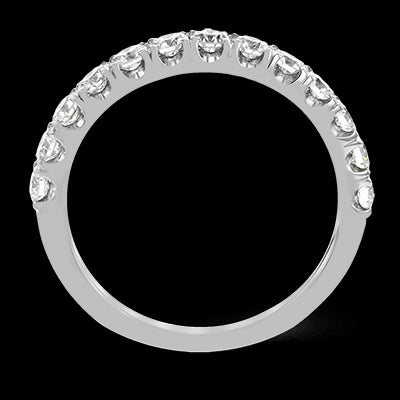 Anniversary Ring in 18k Gold with Diamonds