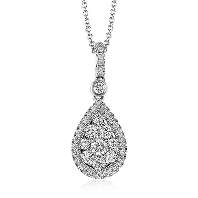 Pendant in 18k Gold with Diamonds