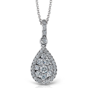 Pendant in 18k Gold with Diamonds
