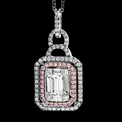 Pendant in 18k Gold with Diamonds