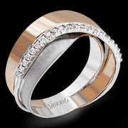 Right Hand Ring in 18k Gold with Diamonds