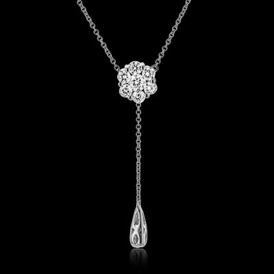 Pendant in 18k Gold with Diamonds