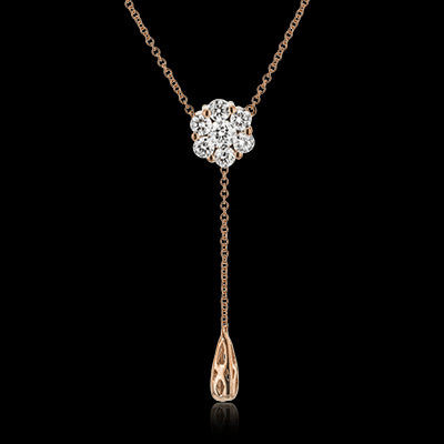 Pendant in 18k Gold with Diamonds