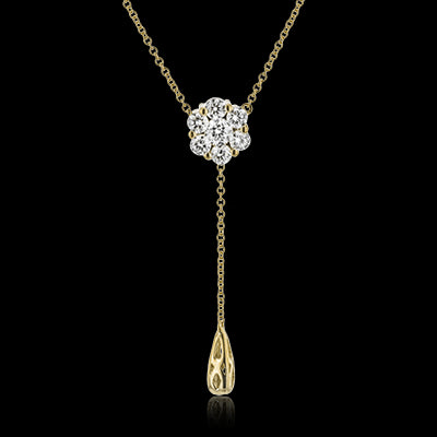 Pendant in 18k Gold with Diamonds