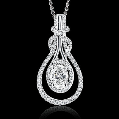 Pendant in 18k Gold with Diamonds