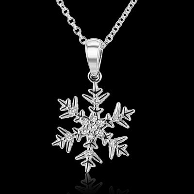 Pendant in 18k Gold with Diamonds