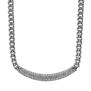 Necklace in 18k Gold with Diamonds