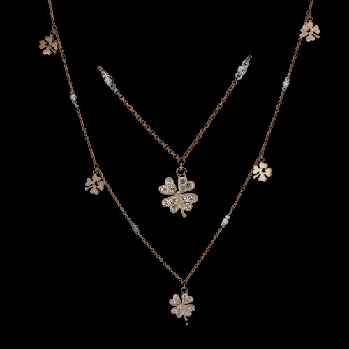 Necklace in 18k Gold with Diamonds