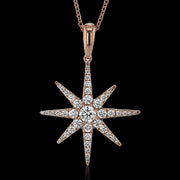 Pendant in 18k Gold with Diamonds