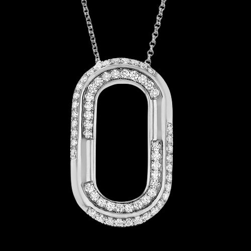 Pendant in 18k Gold with Diamonds