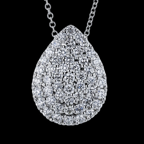 Pendant in 18k Gold with Diamonds