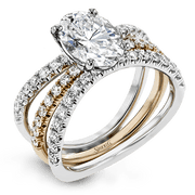 Wedding Set in 18k Gold with Diamonds