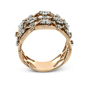 Right Hand Ring in 18k Gold with Diamonds