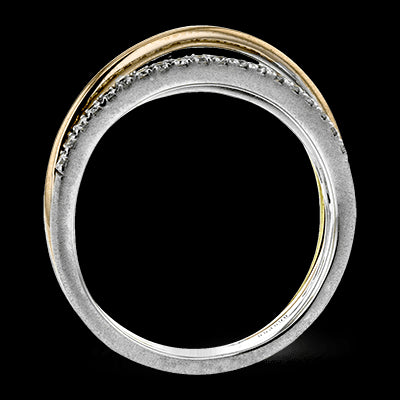 Right Hand Ring in 18k Gold with Diamonds