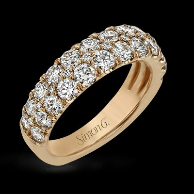 Anniversary Ring in 18k Gold with Diamonds