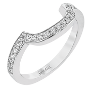 Engagement Ring in 18k Gold with Diamonds