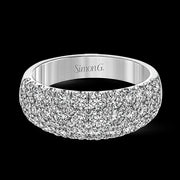 Anniversary Ring in 18k Gold with Diamonds