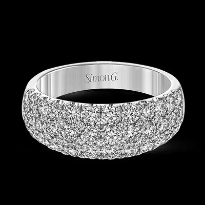 Anniversary Ring in 18k Gold with Diamonds