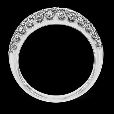 Anniversary Ring in 18k Gold with Diamonds