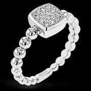 Right Hand Ring in 18k Gold with Diamonds