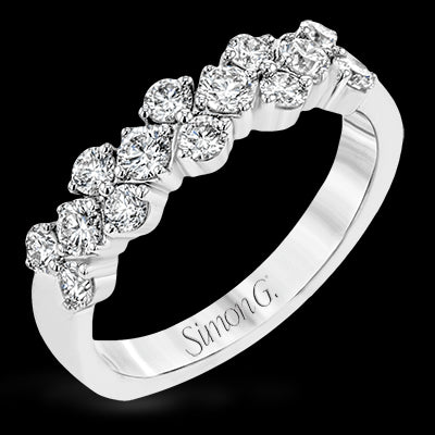 Anniversary Ring in 18k Gold with Diamonds