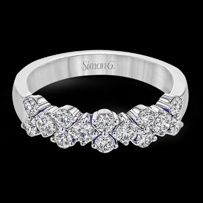 Anniversary Ring in 18k Gold with Diamonds