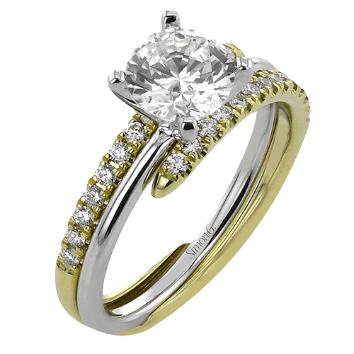 Wedding Set in 18k Gold with Diamonds