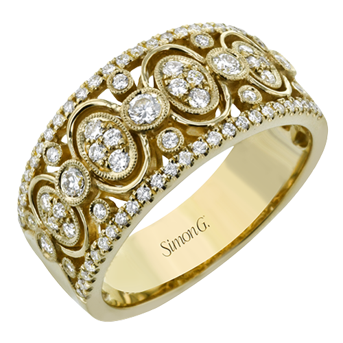 Right Hand Ring in 18k Gold with Diamonds