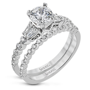 Wedding Set in 18k Gold with Diamonds