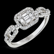 Right Hand Ring in 18k Gold with Diamonds