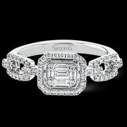 Right Hand Ring in 18k Gold with Diamonds