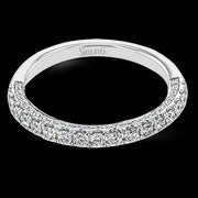 Engagement Ring in 18k Gold with Diamonds