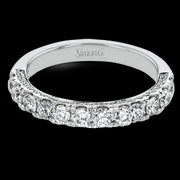 Engagement Ring in 18k Gold with Diamonds