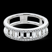 Anniversary Ring in 18k Gold with Diamonds