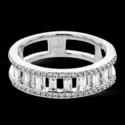 Anniversary Ring in 18k Gold with Diamonds