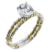 Wedding Set in 18k Gold