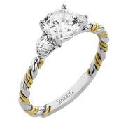 Wedding Set in 18k Gold with Diamonds