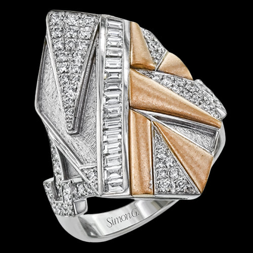 Right Hand Ring in 18k Gold with Diamonds