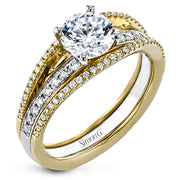 Wedding Set in 18k Gold with Diamonds