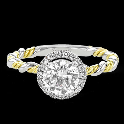 Wedding Set in 18k Gold with Diamonds