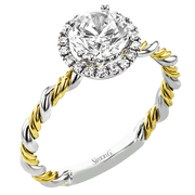 Wedding Set in 18k Gold with Diamonds