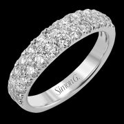 Engagement Ring in 18k Gold with Diamonds