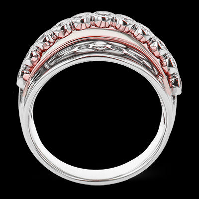 Right Hand Ring in 18k Gold with Diamonds