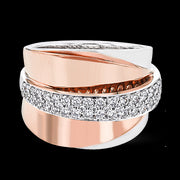 Right Hand Ring in 18k Gold with Diamonds