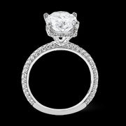 Engagement Ring in 18k Gold with Diamonds